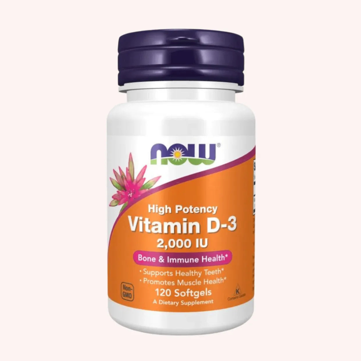 Vitamin D3 2000 IU - Now Foods